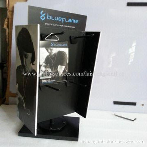 Rotating Display Rack, Sized 18 x 7.5 x 5.5"